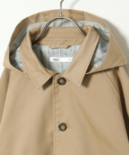 ikka(イッカ)の「2WAYハーフジャケット(120~160cm)(ブルゾン・キッズ・ベージュ・120/130/140/150/160)」の13枚目の写真
