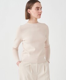Ballsey - ボルシー　バックパール2wayプルオーバー ウールポリエステルパールコンビ 2-wayプルオーバー