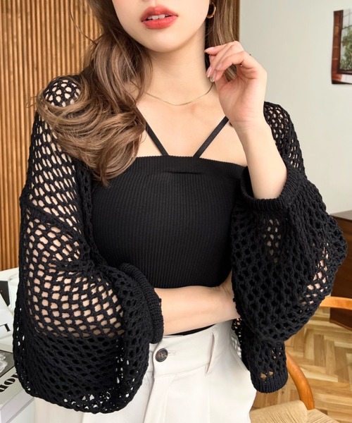 moment+（モーメントプラス）の「T/Cカットテレコリブホルターネックカップ付きベアトップ（チューブトップ・レディース・オフホワイト/ブラック/モカ/ベージュ/ホワイト系その他・M/L）」の14枚目の写真