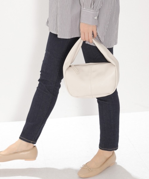 URBAN RESEARCH Sonny Label(アーバンリサーチサニーレーベル)の「ワンハンドルミニショルダー(ハンドバッグ・レディース・ブラック/ラベンダー/オフホワイト・FREE)」の2枚目の写真