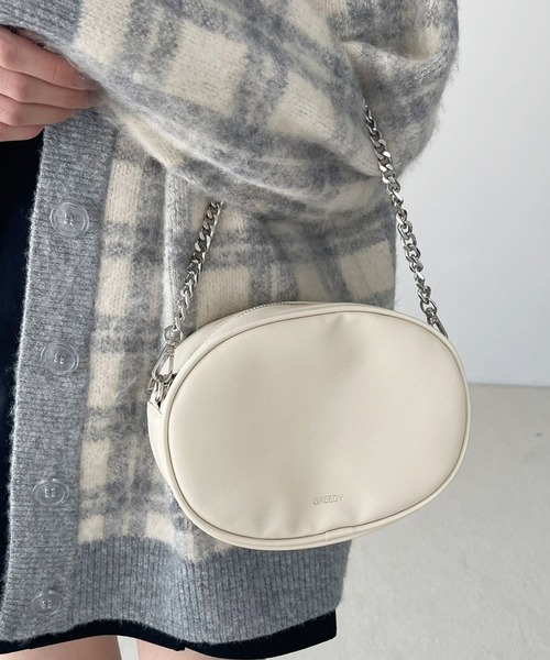 Heather（ヘザー）の「2WAYラウンドショルダー　186216（ショルダーバッグ・レディース・シルバー/ブラック/アイボリー/ピンク・ONE SIZE）」の2枚目の写真