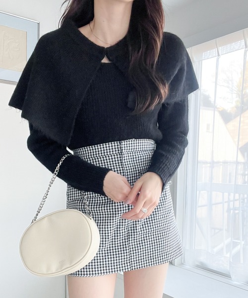 Heather（ヘザー）の「2WAYラウンドショルダー　186216（ショルダーバッグ・レディース・シルバー/ブラック/アイボリー/ピンク・ONE SIZE）」の15枚目の写真