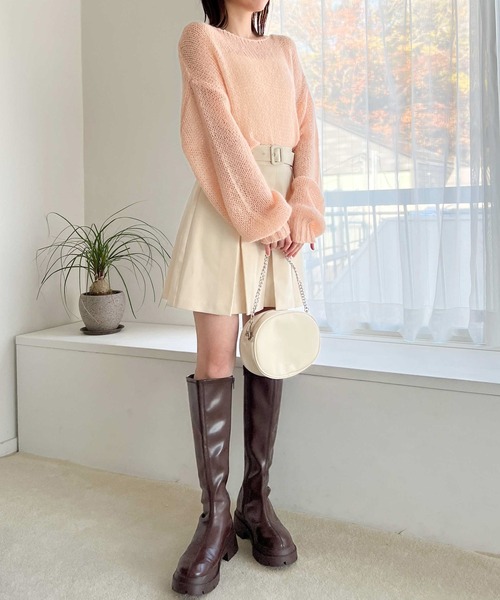 Heather（ヘザー）の「2WAYラウンドショルダー　186216（ショルダーバッグ・レディース・シルバー/ブラック/アイボリー/ピンク・ONE SIZE）」の9枚目の写真