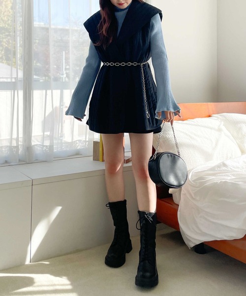 Heather（ヘザー）の「2WAYラウンドショルダー　186216（ショルダーバッグ・レディース・シルバー/ブラック/アイボリー/ピンク・ONE SIZE）」の19枚目の写真