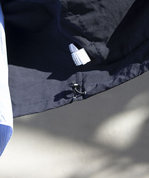 GLOSTER（グロスター）の「【GLOSTER/グロスター】CORDURA コーデュラフードブルゾン 撥水/防風 日本製（ブルゾン・メンズ・ブラック/ベージュ/ネイビー・S/M/L）」の12枚目の写真