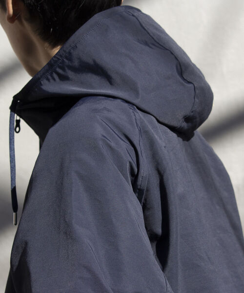 GLOSTER（グロスター）の「【GLOSTER/グロスター】CORDURA コーデュラフードブルゾン 撥水/防風 日本製（ブルゾン・メンズ・ブラック/ベージュ/ネイビー・S/M/L）」の20枚目の写真