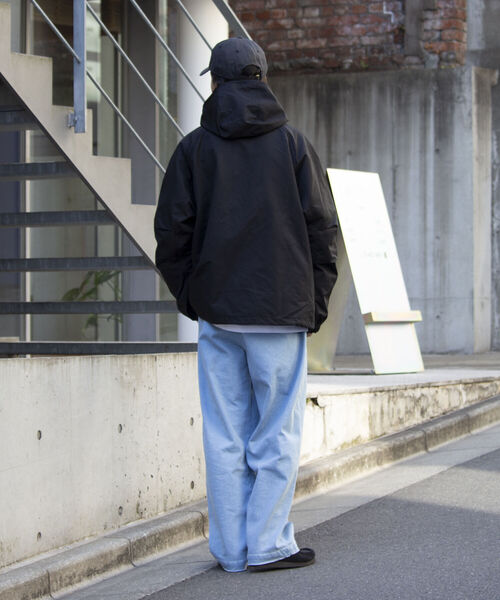 GLOSTER（グロスター）の「【GLOSTER/グロスター】CORDURA コーデュラフードブルゾン 撥水/防風 日本製（ブルゾン・メンズ・ブラック/ベージュ/ネイビー・S/M/L）」の9枚目の写真