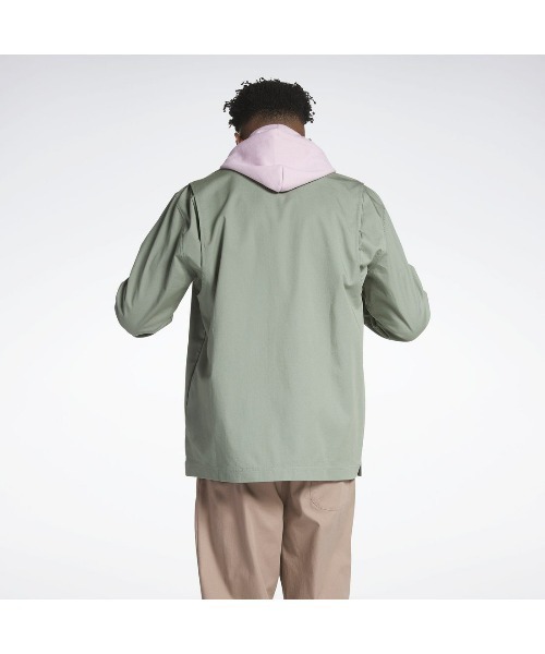 Reebok（リーボック）の「スケーター シャツ / CL SKATE SHIRT（シャツ/ブラウス・メンズ・ベージュ/グリーン・LARGE/MEDIUM/SMALL/XX-LARGE/XXX-LARGE/X-LARGE）」の11枚目の写真