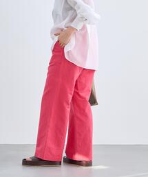 green label relaxing（グリーンレーベルリラクシング）の「［size SHORT/TALLあり］コルトレイクリネン コットン ベイカー パンツ（その他パンツ）」