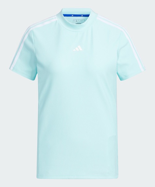 スリーストライプス半袖ストレッチシャツadidasGolf アディダスゴルフ セール】スリーストライプス 半袖ストレッチボタンダウンシャツ