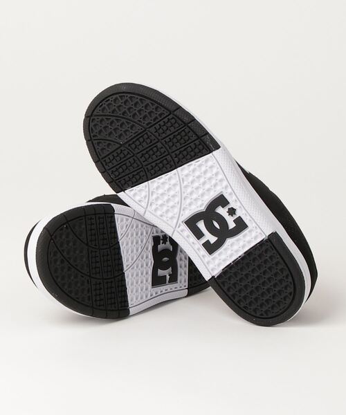 DC（ディーシー）の「DC/ディーシー キッズ スケシュー CRISIS 2 DK231002（スニーカー・キッズ・ブラック×ホワイト/グリーン系その他・20.0cm/22.0cm/24.0cm/23.0cm/21.0cm）」の3枚目の写真