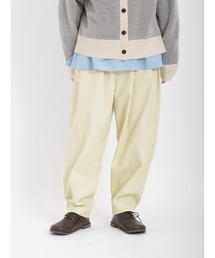 Samansa Mos2 | ツイルタックギャザーパンツ(その他パンツ)