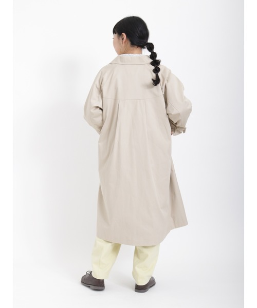 Samansa Mos2（サマンサ モスモス）の「ツイルタックギャザーパンツ（その他パンツ・レディース・ネイビー/ピンク/イエロー/キナリ・ﾌﾘ-）」の19枚目の写真