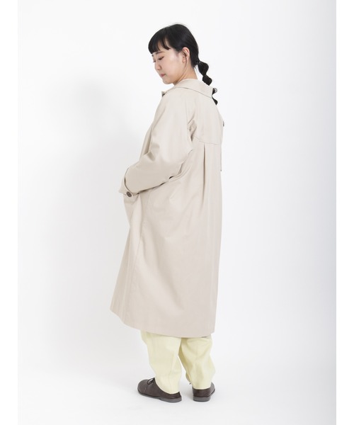 Samansa Mos2（サマンサ モスモス）の「ツイルタックギャザーパンツ（その他パンツ・レディース・ネイビー/ピンク/イエロー/キナリ・ﾌﾘ-）」の9枚目の写真