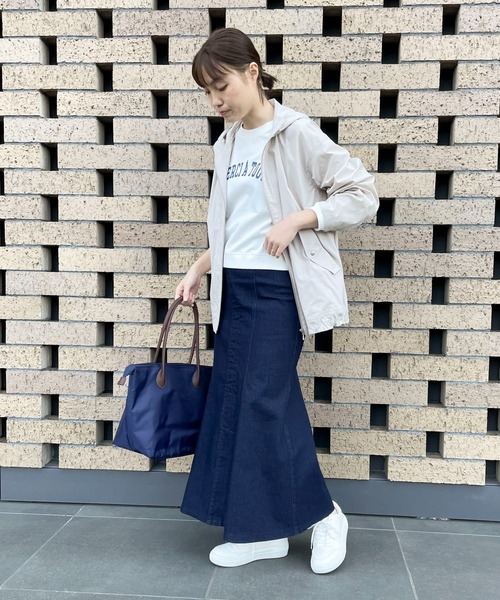 COMME CA ISM(コムサイズム)の「デニムマーメイドスカート(デニムスカート・レディース・ネイビー/ブルー・MEDIUM/LARGE)」の9枚目の写真