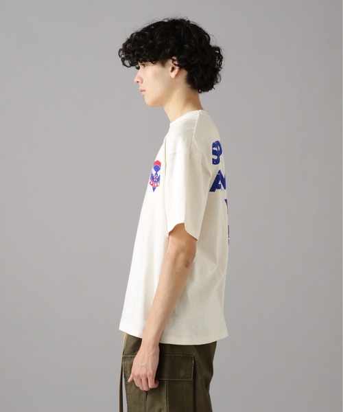 AVIREX（アヴィレックス）の「AVIREX TRAINING T-SHIRT / トレーニング Tシャツ / AVIREX / アヴィレックス（Tシャツ/カットソー・メンズ・ライトブルーグレー/オフホワイト/オリーブ・MEDIUM/LARGE/X-LARGE/XX-LARGE）」の5枚目の写真