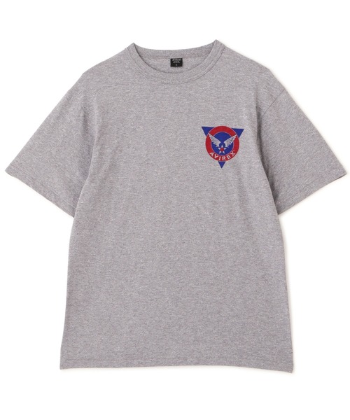 AVIREX（アヴィレックス）の「AVIREX TRAINING T-SHIRT / トレーニング Tシャツ / AVIREX / アヴィレックス（Tシャツ/カットソー・メンズ・ライトブルーグレー/オフホワイト/オリーブ・MEDIUM/LARGE/X-LARGE/XX-LARGE）」の9枚目の写真