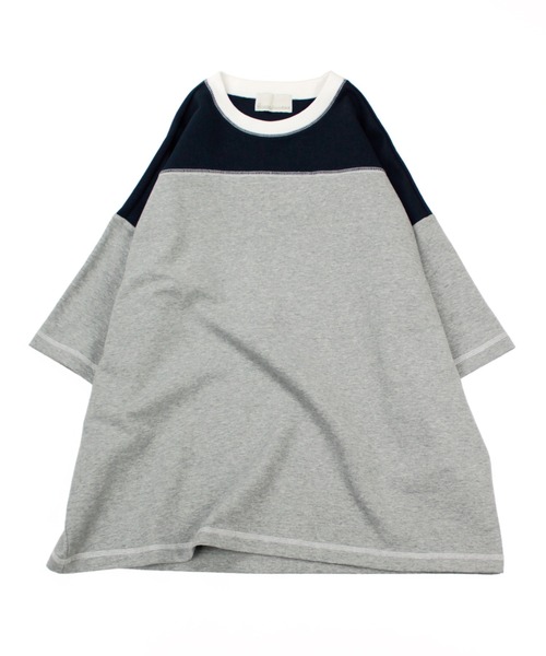 Universal Style Wear(ユニバーサルスタイルウェア)の「Universal Style Wear プレーン フットボール Tee(Tシャツ/カットソー・メンズ・ブラック/ホワイト/杢グレー/オートミール・LARGE/MEDIUM/X-LARGE)」の13枚目の写真