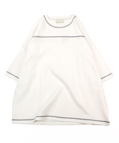 Universal Style Wear(ユニバーサルスタイルウェア)の「Universal Style Wear プレーン フットボール Tee(Tシャツ/カットソー・メンズ・ブラック/ホワイト/杢グレー/オートミール・LARGE/MEDIUM/X-LARGE)」の19枚目の写真