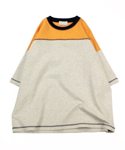 Universal Style Wear(ユニバーサルスタイルウェア)の「Universal Style Wear プレーン フットボール Tee(Tシャツ/カットソー・メンズ・ブラック/ホワイト/杢グレー/オートミール・LARGE/MEDIUM/X-LARGE)」の21枚目の写真