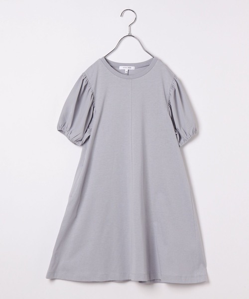 GLOBAL WORK（グローバルワーク）の「DRY／袖布帛ワンピース半袖/187453（ワンピース・キッズ・その他/ベージュ/サックスブルー/ブラック・120cm/130cm/160cm/150cm/110cm/140cm/100cm）」の16枚目の写真