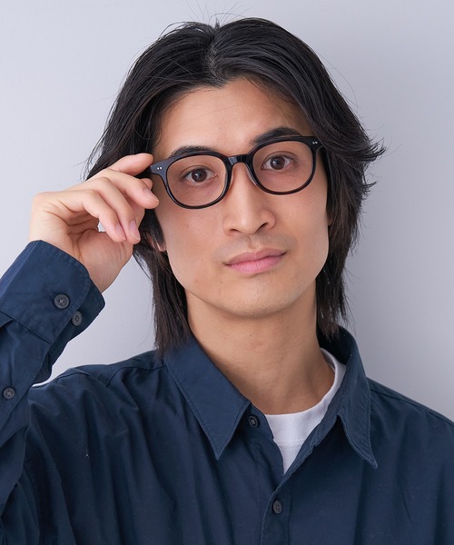 Zoff(ゾフ)の「ウェリントン型 めがね|リムが少し太めのウェリントンフレーム/BASIC(メガネ・レディース・ブラック/ブラウン/ブラウン系その他・FREE)」の16枚目の写真