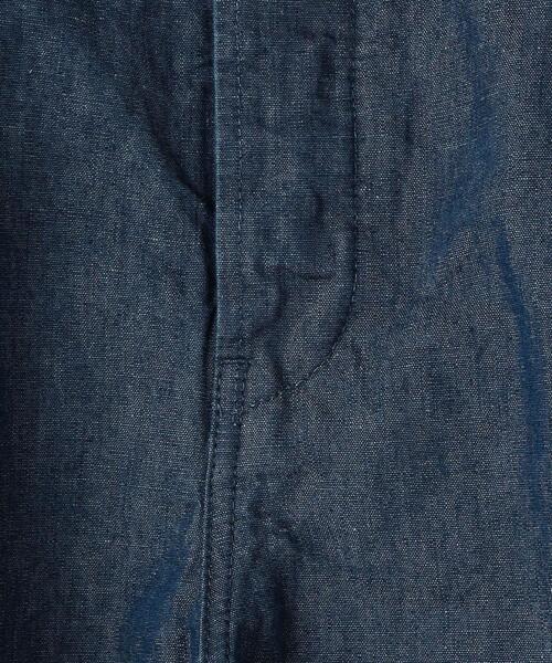 SOVEREIGN ソブリン 日本製 コットン/リネン 1プリーツインディゴパンツ 1114-246-8360 L Indigo UNITED ARROWS ボトムス【中古】【SOVEREIGN】 SOVEREIGN ソブリン 日本製 コットン/リネン 1プリーツインディゴ