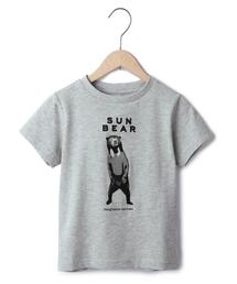 coen | 【coen kids】アニマルプリント杢Ｔシャツ(100～150cm)(Tシャツ/カットソー)