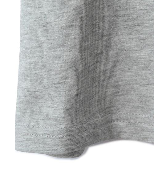 coen（コーエン）の「【coen kids】アニマルプリント杢Ｔシャツ(100～150cm)（Tシャツ/カットソー・キッズ・グレー・110/100/130/140/150/120）」の5枚目の写真