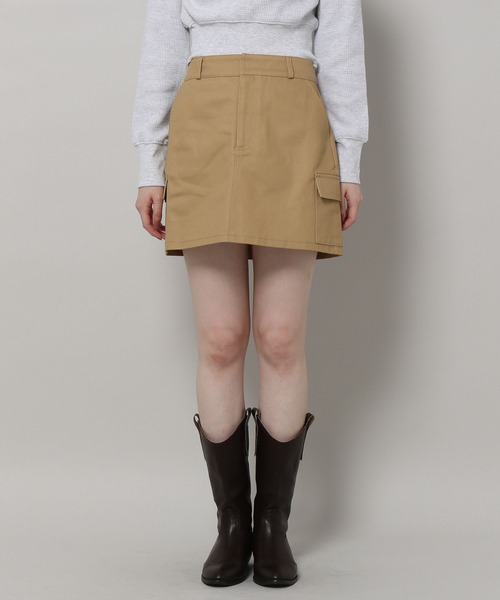 ALAND（エーランド）の「3.3 Field Trip／カーゴミニスカート 2196833（スカート・レディース・ベージュ/グレー・FREE）」の9枚目の写真