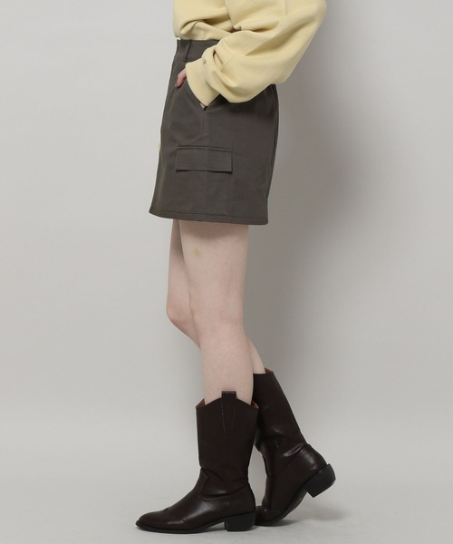 ALAND（エーランド）の「3.3 Field Trip／カーゴミニスカート 2196833（スカート・レディース・ベージュ/グレー・FREE）」の15枚目の写真