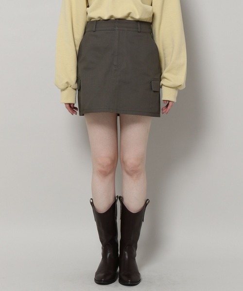ALAND（エーランド）の「3.3 Field Trip／カーゴミニスカート 2196833（スカート・レディース・ベージュ/グレー・FREE）」の17枚目の写真