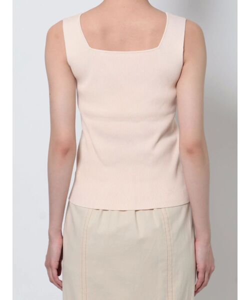 LAGUNAMOON（ラグナムーン）の「スクエアニットタンクトップ（ニット/セーター・レディース・アイボリー/ブルー/ブラック・FREE）」の11枚目の写真