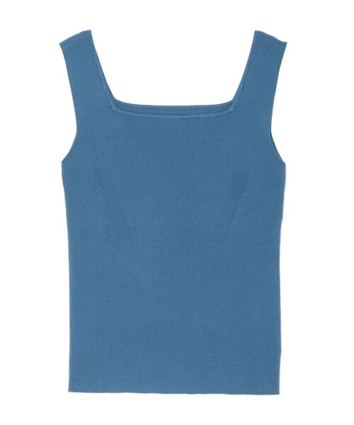 LAGUNAMOON（ラグナムーン）の「スクエアニットタンクトップ（ニット/セーター・レディース・アイボリー/ブルー/ブラック・FREE）」の20枚目の写真