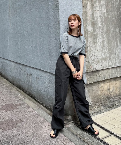 FRAY I.D フリルドロストパラシュートパンツ　新品未使用タグ付き 楽天市場】SALE50%OFF FRAY I.D フレイアイディー フリル