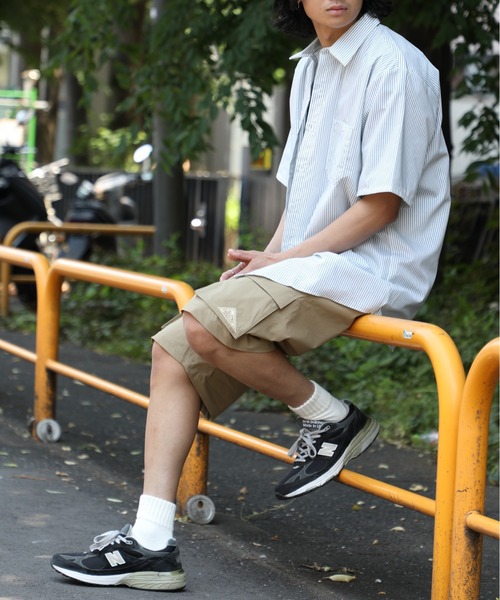 RED KAP(レッドキャップ)の「【RED KAP】4.25ワークシャツ半袖ストライプ RDKP-S0020(シャツ/ブラウス・メンズ・グレー系その他2/グレー系1/ホワイト系1/ネイビー系1/ブルー系その他2/ブルー系その他3/ブルー系その他/ホワイト系その他2・M/XL/L/S)」の11枚目の写真