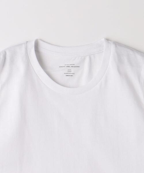 green label relaxing（グリーンレーベルリラクシング）の「ドライコットン ノースリーブ Tシャツ -吸水速乾-（タンクトップ・メンズ・ブラック/ホワイト/ライトグレー・M/L/XL/XXL/S）」の15枚目の写真