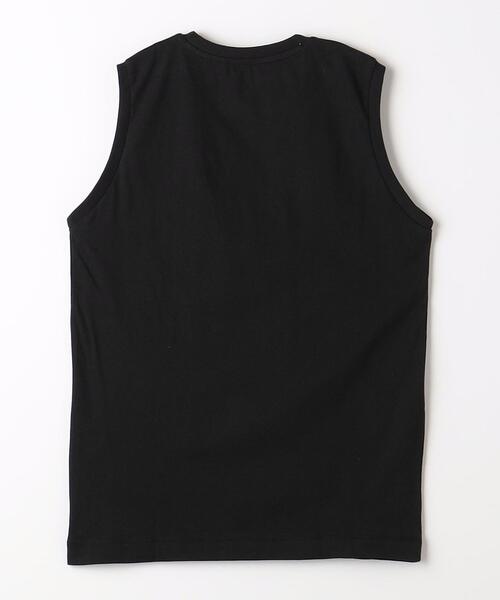 green label relaxing（グリーンレーベルリラクシング）の「ドライコットン ノースリーブ Tシャツ -吸水速乾-（タンクトップ・メンズ・ブラック/ホワイト/ライトグレー・M/L/XL/XXL/S）」の20枚目の写真