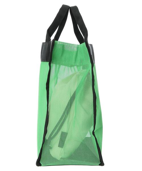 OUTDOOR PRODUCTS（アウトドアプロダクツ）の「OUTDOOR PRODUCTS トートバッグ（トートバッグ・レディース・アイボリー/ブラック/グリーン・FREE）」の21枚目の写真