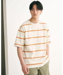 green label relaxing | FINE ボーダー クルーネック Tシャツ(Tシャツ/カットソー)
