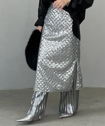 chuclla（チュクラ）の「CAVA スパンコールスカート chw23s075（スカート）」