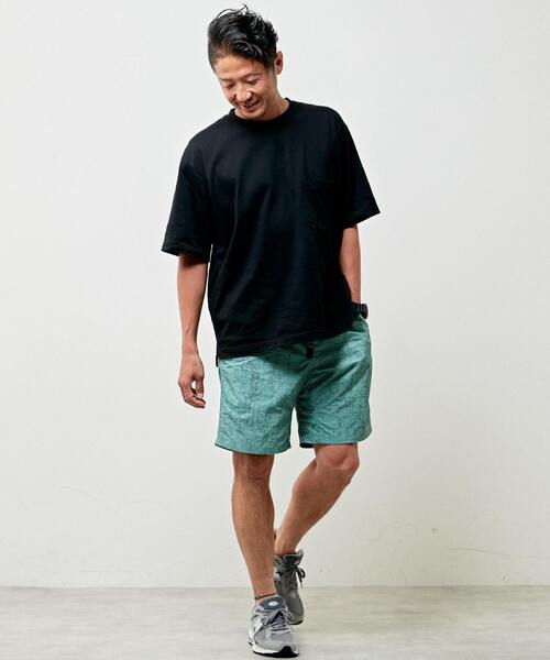 MEN'S MELROSE(メンズメルローズ)の「【GRAMICCI/グラミチ】 NYLON PACKABLE SHORTS /ナイロンパッカブル ショーツ G3SMP017(その他パンツ・メンズ・グリーン/ブルー・3/4/2)」の11枚目の写真
