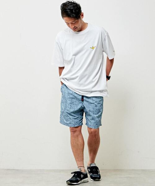 MEN'S MELROSE(メンズメルローズ)の「【GRAMICCI/グラミチ】 NYLON PACKABLE SHORTS /ナイロンパッカブル ショーツ G3SMP017(その他パンツ・メンズ・グリーン/ブルー・3/4/2)」の13枚目の写真