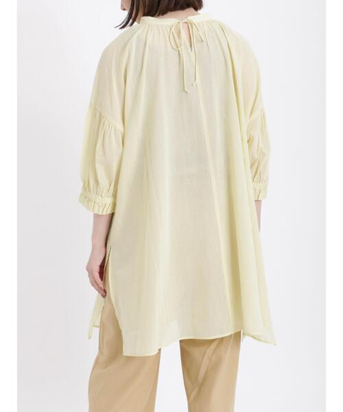 sm2rhythm（サマンサモスモスリズム）の「前後2wayチュニックブラウス（チュニック・レディース・グレー/ブルー/イエロー・F）」の17枚目の写真