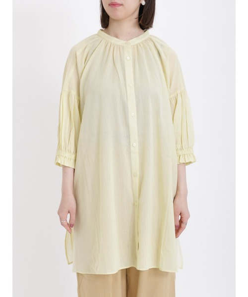 sm2rhythm（サマンサモスモスリズム）の「前後2wayチュニックブラウス（チュニック・レディース・グレー/ブルー/イエロー・F）」の21枚目の写真