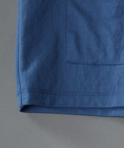 SITRY(シトリー)の「Cool touch fabric loose silhouette Cardigan/接触冷感 ルーズシルエット カーディガン/カーデ(カーディガン/ボレロ・メンズ・ブルー/チャコールグレー/カーキ/ブラック・M/L/LL)」の8枚目の写真