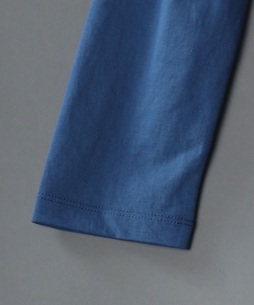 SITRY(シトリー)の「Cool touch fabric loose silhouette Cardigan/接触冷感 ルーズシルエット カーディガン/カーデ(カーディガン/ボレロ・メンズ・ブルー/チャコールグレー/カーキ/ブラック・M/L/LL)」の14枚目の写真