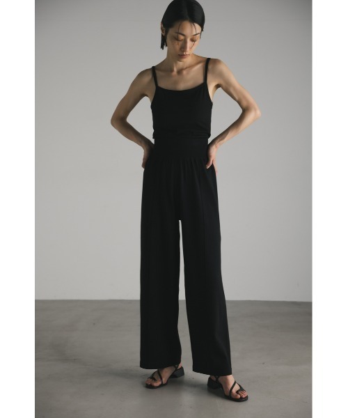¥7,150 STYLEMIXER センターシームニットパンツM（BLK） STYLEMIXER（スタイルミキサー）の「センターシームニットパンツ