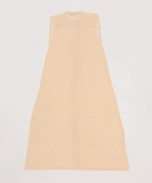 TITE IN THE STORE（ティテ　インザ　ストア）の「前ボタンシアーニットジレワンピース（ワンピース・レディース・ホワイト/ブラック・38）」の4枚目の写真