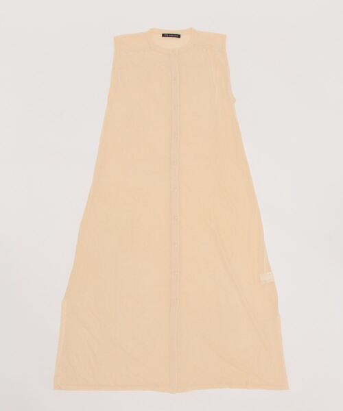 TITE IN THE STORE（ティテ　インザ　ストア）の「前ボタンシアーニットジレワンピース（ワンピース・レディース・ホワイト/ブラック・38）」の14枚目の写真